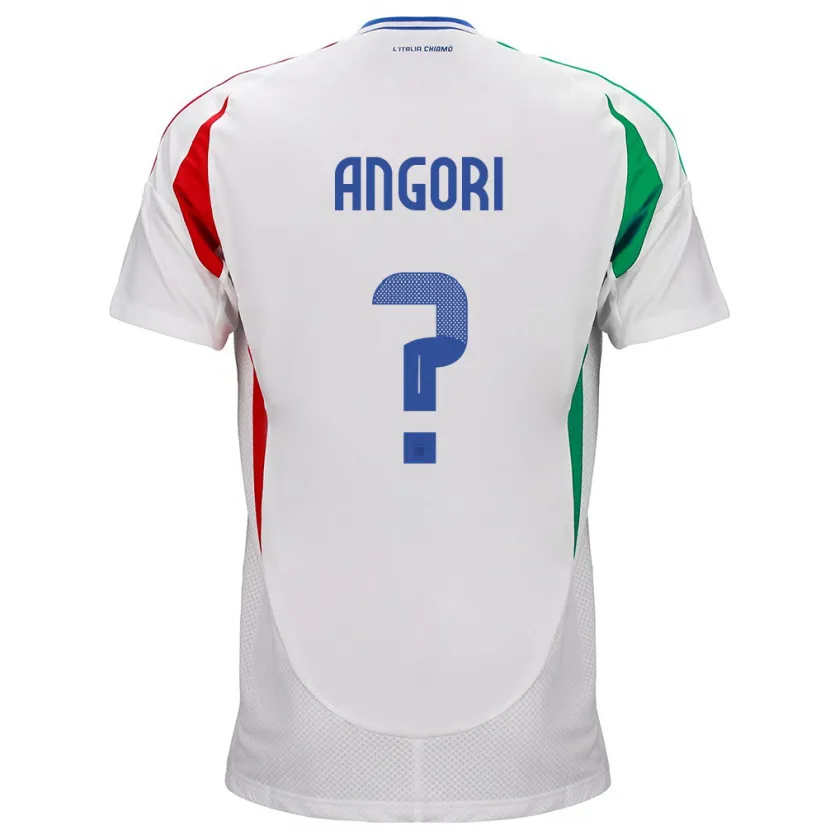 Danxen Herren Italien Samuele Angori #0 Weiß Auswärtstrikot Trikot 24-26 T-Shirt Schweiz
