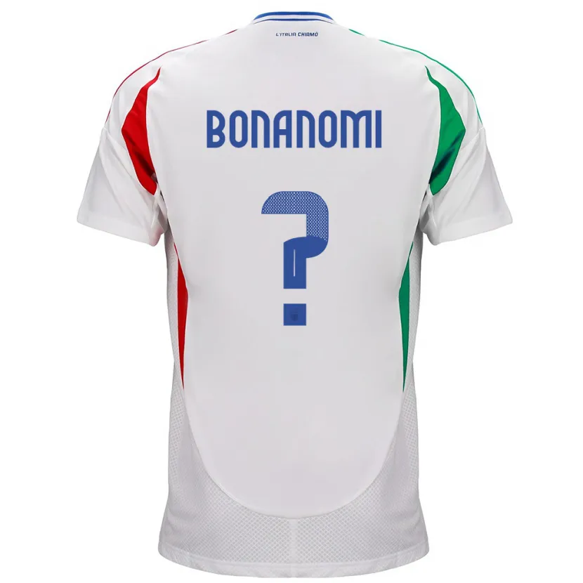 Danxen Herren Italien Andrea Bonanomi #0 Weiß Auswärtstrikot Trikot 24-26 T-Shirt Schweiz