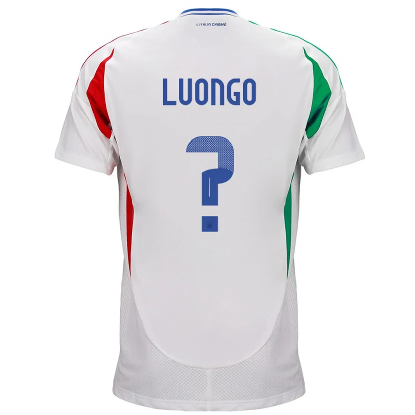 Danxen Herren Italien Andrea Luongo #0 Weiß Auswärtstrikot Trikot 24-26 T-Shirt Schweiz