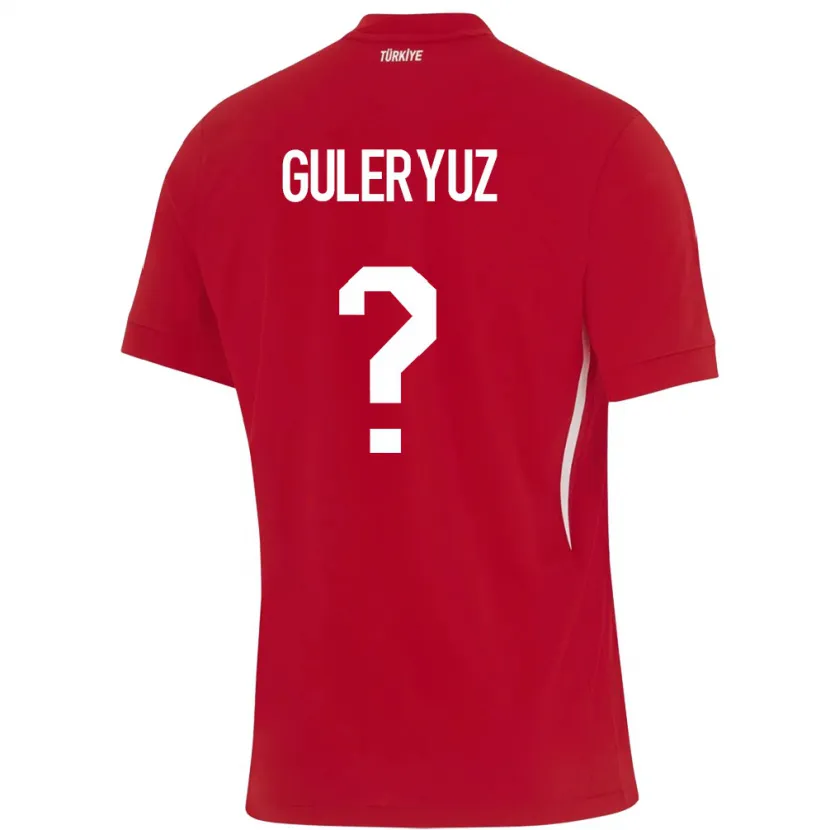 Danxen Herren Türkei Göknur Güleryüz #0 Rot Auswärtstrikot Trikot 24-26 T-Shirt Schweiz