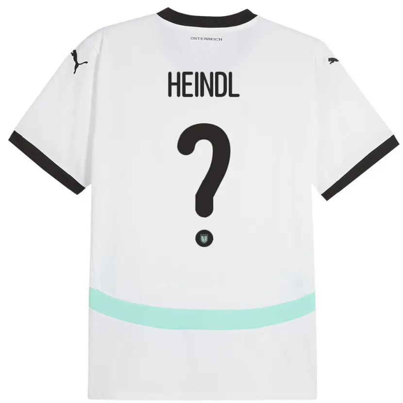 Danxen Herren Österreich David Heindl #0 Weiß Auswärtstrikot Trikot 24-26 T-Shirt Schweiz