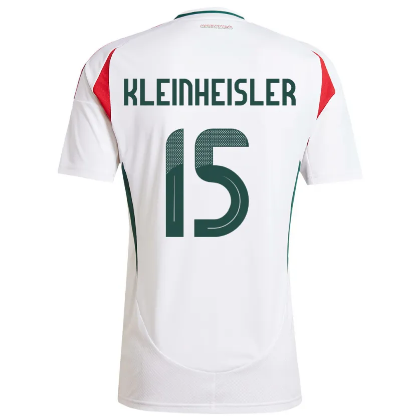 Danxen Herren Ungarn László Kleinheisler #15 Weiß Auswärtstrikot Trikot 24-26 T-Shirt Schweiz