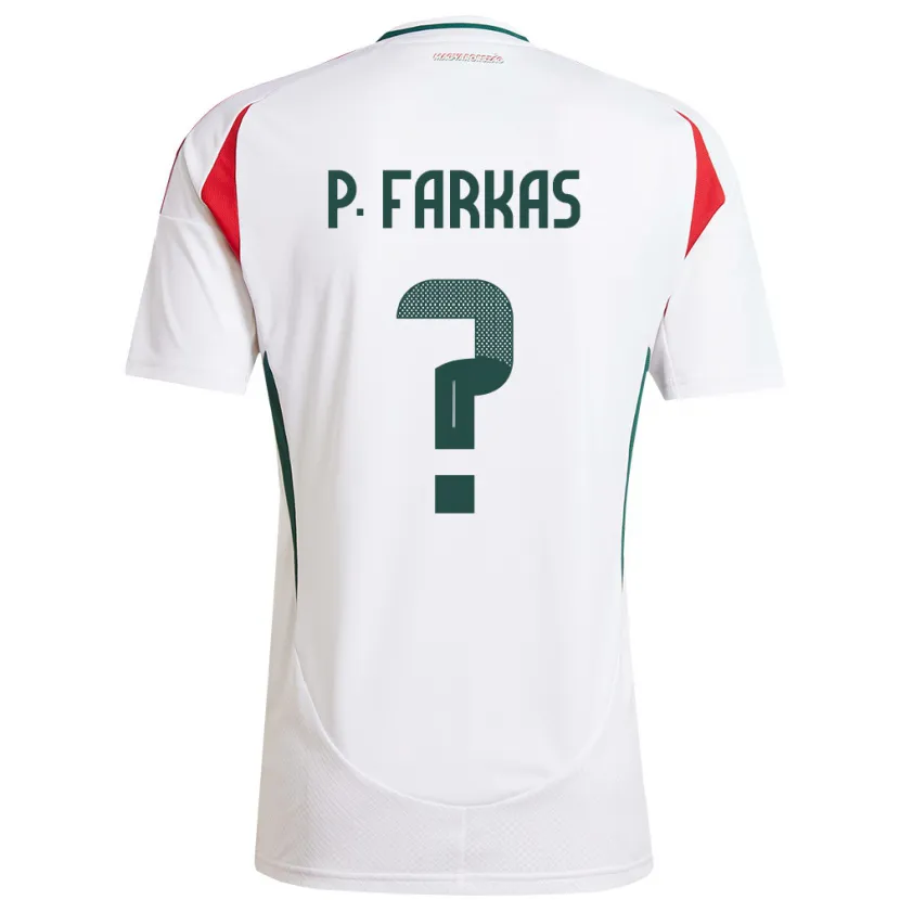 Danxen Herren Ungarn Patrik Farkas #0 Weiß Auswärtstrikot Trikot 24-26 T-Shirt Schweiz