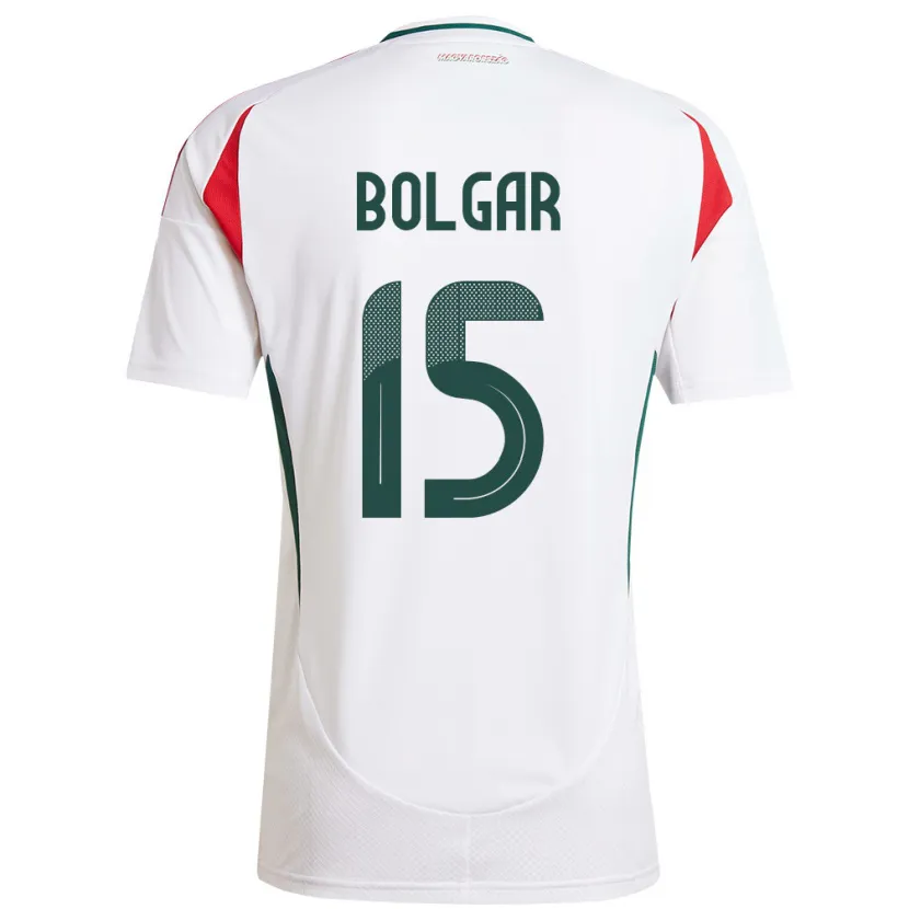 Danxen Herren Ungarn Botond Bolgár #15 Weiß Auswärtstrikot Trikot 24-26 T-Shirt Schweiz