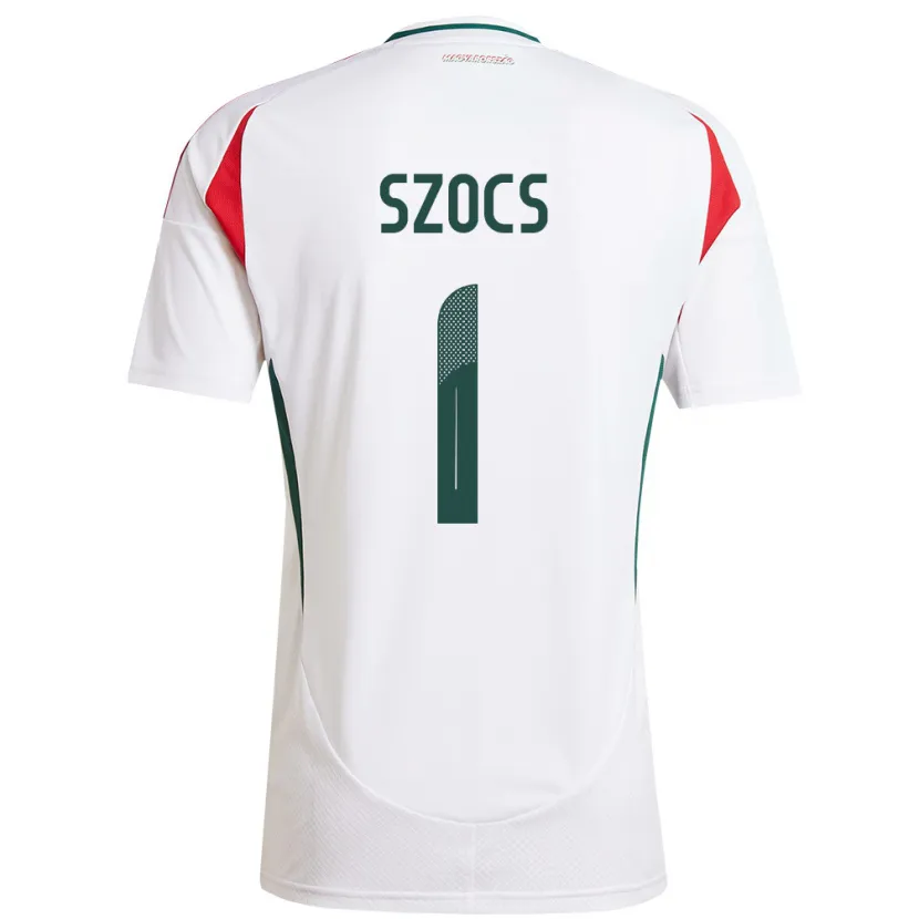 Danxen Herren Ungarn Réka Szőcs #1 Weiß Auswärtstrikot Trikot 24-26 T-Shirt Schweiz
