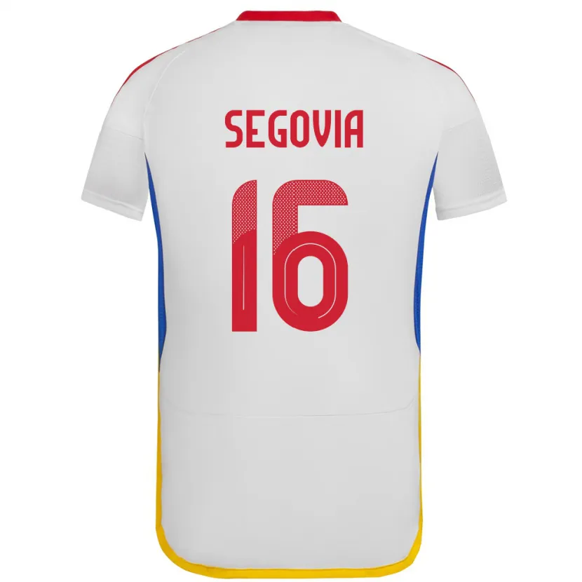 Danxen Herren Venezuela Telasco Segovia #16 Weiß Auswärtstrikot Trikot 24-26 T-Shirt Schweiz