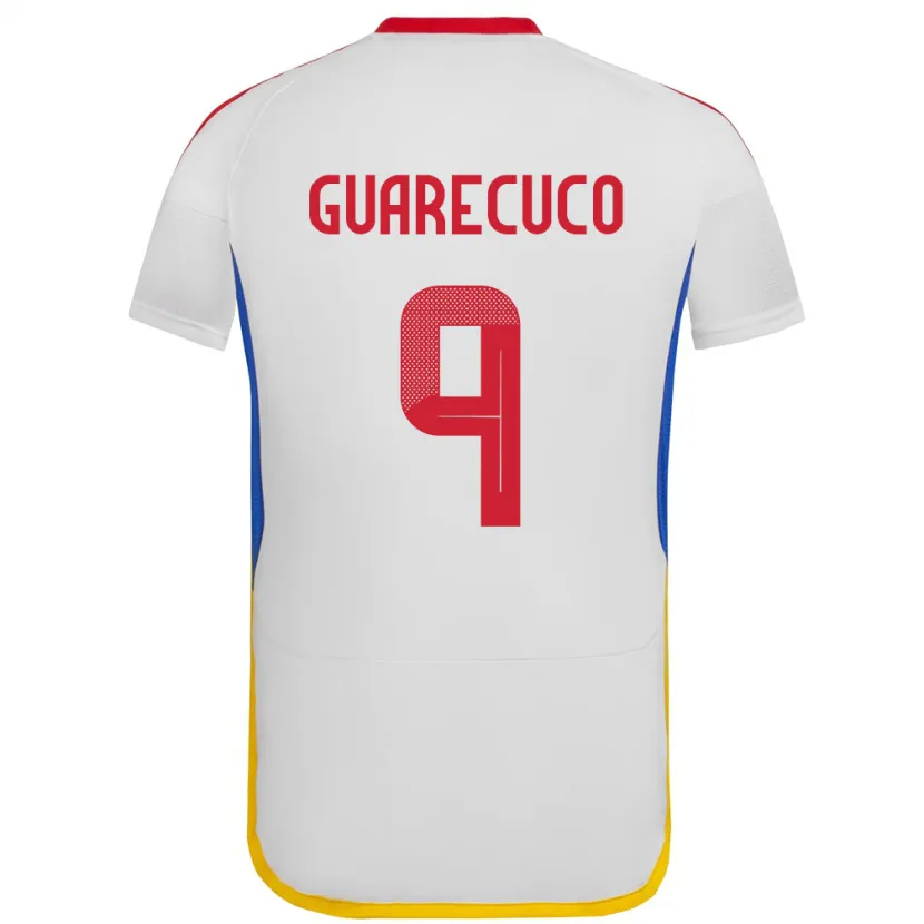Danxen Herren Venezuela Joemar Guarecuco #9 Weiß Auswärtstrikot Trikot 24-26 T-Shirt Schweiz