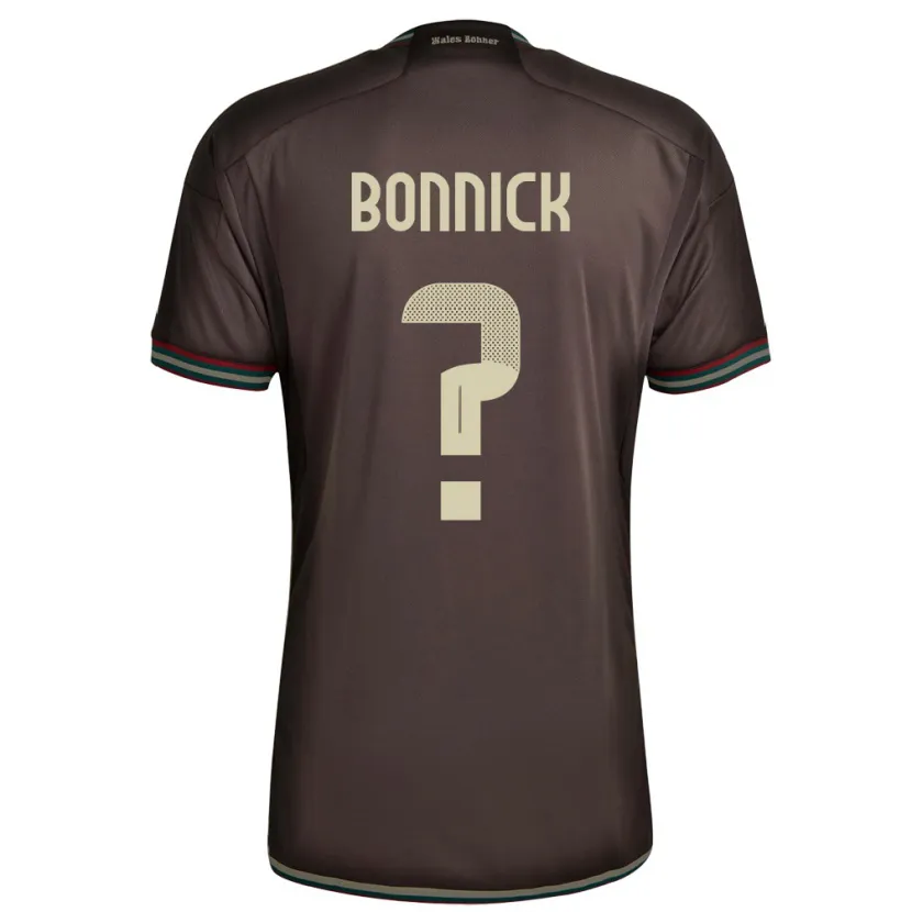 Danxen Herren Jamaika Sheyenne Bonnick #0 Nachtbraun Auswärtstrikot Trikot 24-26 T-Shirt Schweiz