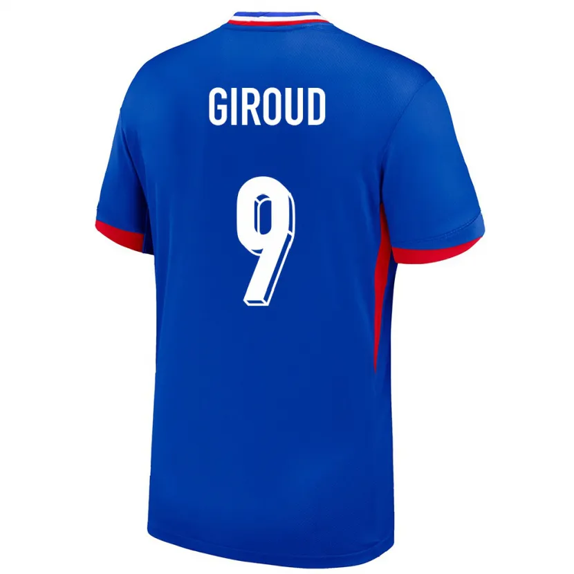 Danxen Damen Frankreich Olivier Giroud #9 Blau Heimtrikot Trikot 24-26 T-Shirt Schweiz