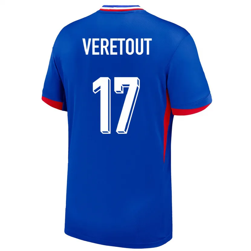 Danxen Damen Frankreich Jordan Veretout #17 Blau Heimtrikot Trikot 24-26 T-Shirt Schweiz
