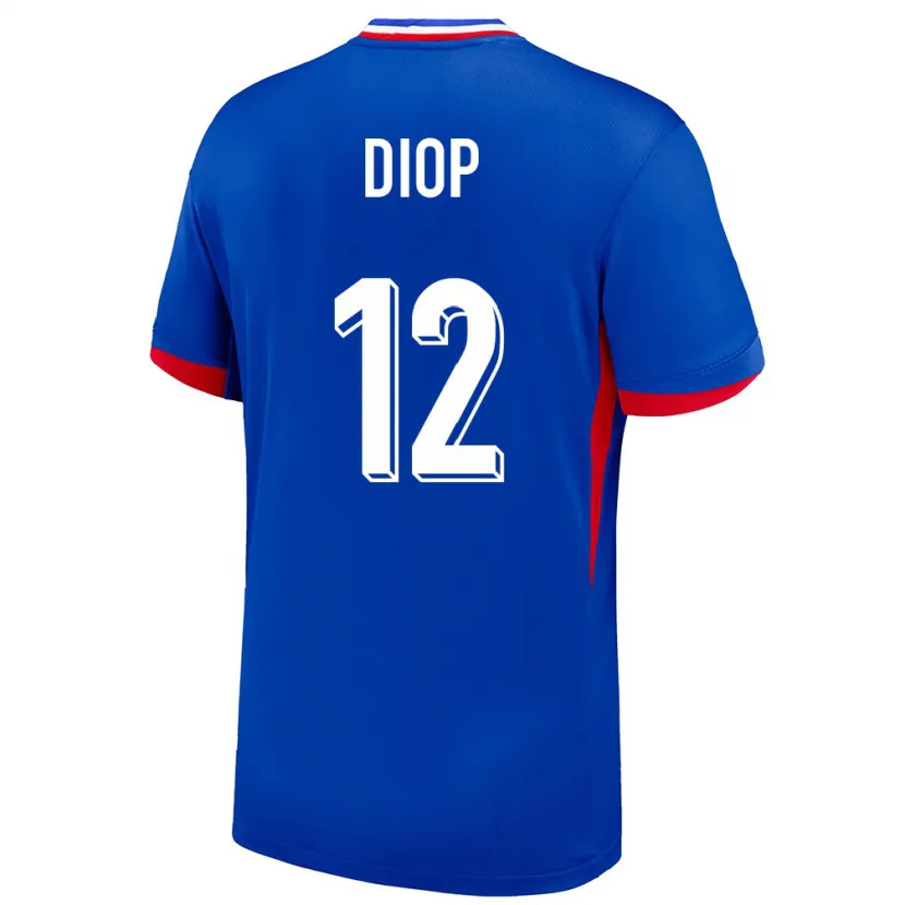 Danxen Damen Frankreich Sofiane Diop #12 Blau Heimtrikot Trikot 24-26 T-Shirt Schweiz