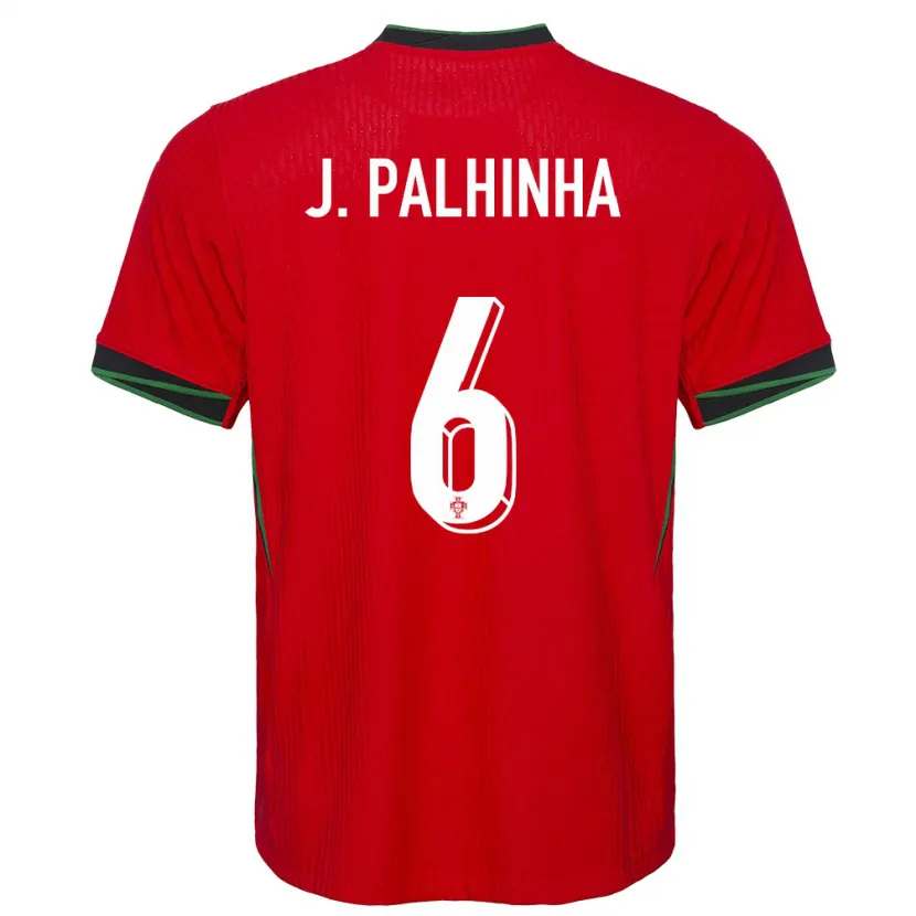 Danxen Damen Portugal Joao Palhinha #6 Rot Heimtrikot Trikot 24-26 T-Shirt Schweiz