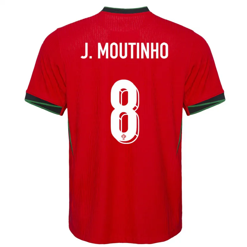 Danxen Damen Portugal Joao Moutinho #8 Rot Heimtrikot Trikot 24-26 T-Shirt Schweiz