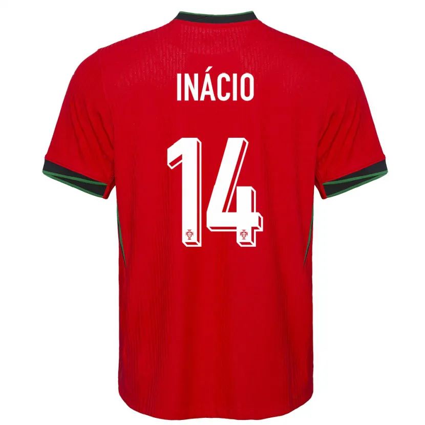 Danxen Damen Portugal Goncalo Inacio #14 Rot Heimtrikot Trikot 24-26 T-Shirt Schweiz