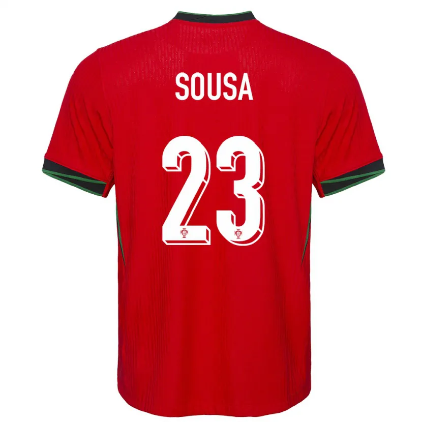 Danxen Damen Portugal Afonso Sousa #23 Rot Heimtrikot Trikot 24-26 T-Shirt Schweiz