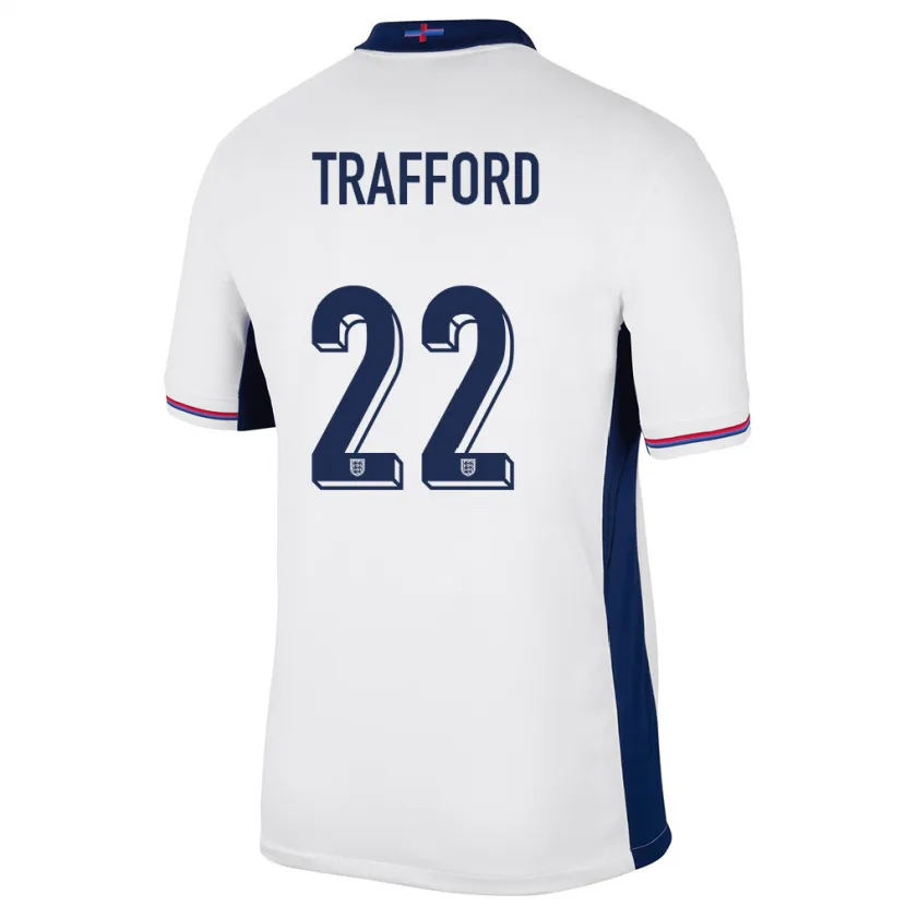 Danxen Damen England James Trafford #22 Weiß Heimtrikot Trikot 24-26 T-Shirt Schweiz
