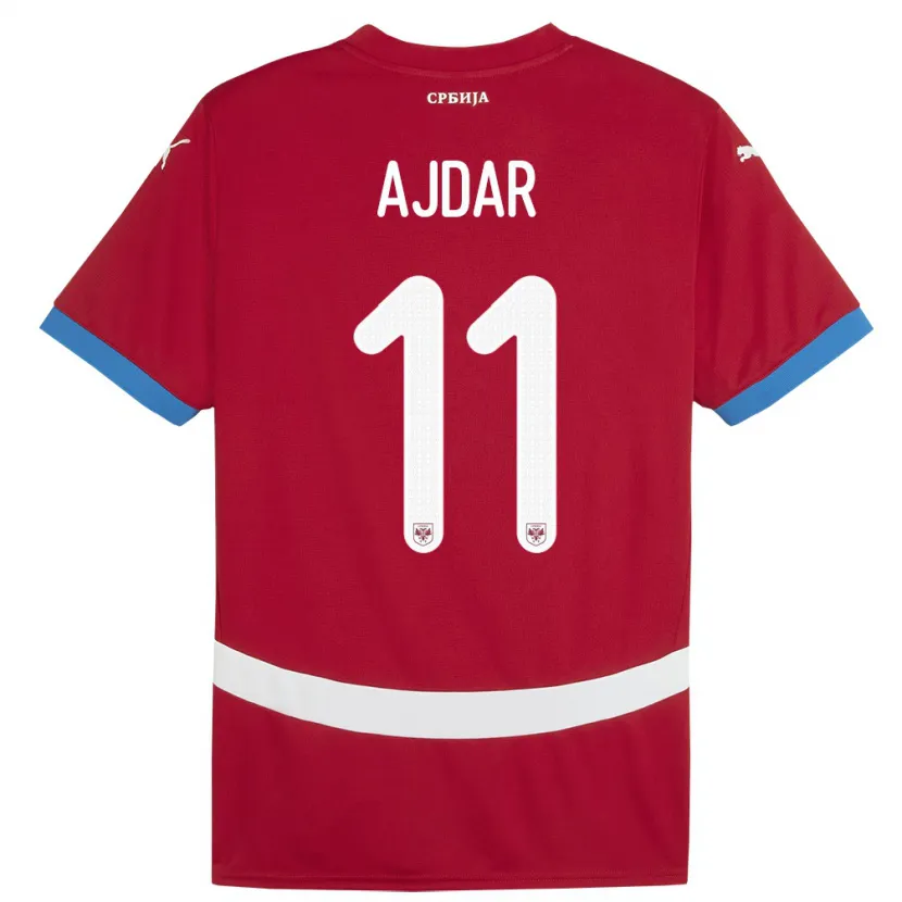 Danxen Damen Serbien Ognjen Ajdar #11 Rot Heimtrikot Trikot 24-26 T-Shirt Schweiz