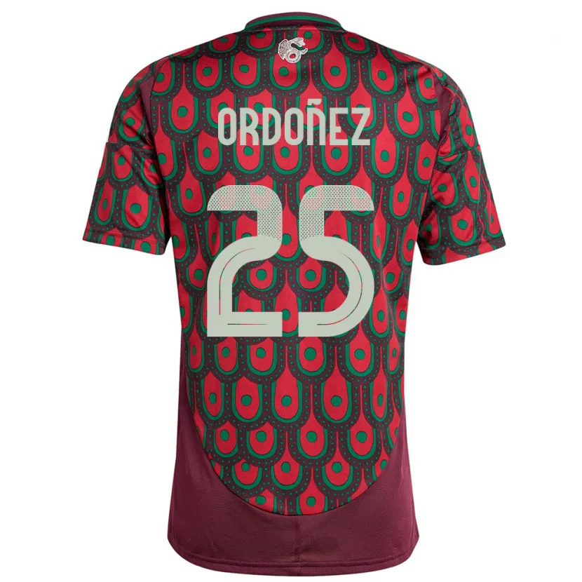Danxen Damen Mexiko Diana Ordonez #25 Kastanienbraun Heimtrikot Trikot 24-26 T-Shirt Schweiz