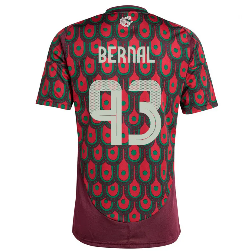 Danxen Damen Mexiko Rebeca Bernal #93 Kastanienbraun Heimtrikot Trikot 24-26 T-Shirt Schweiz