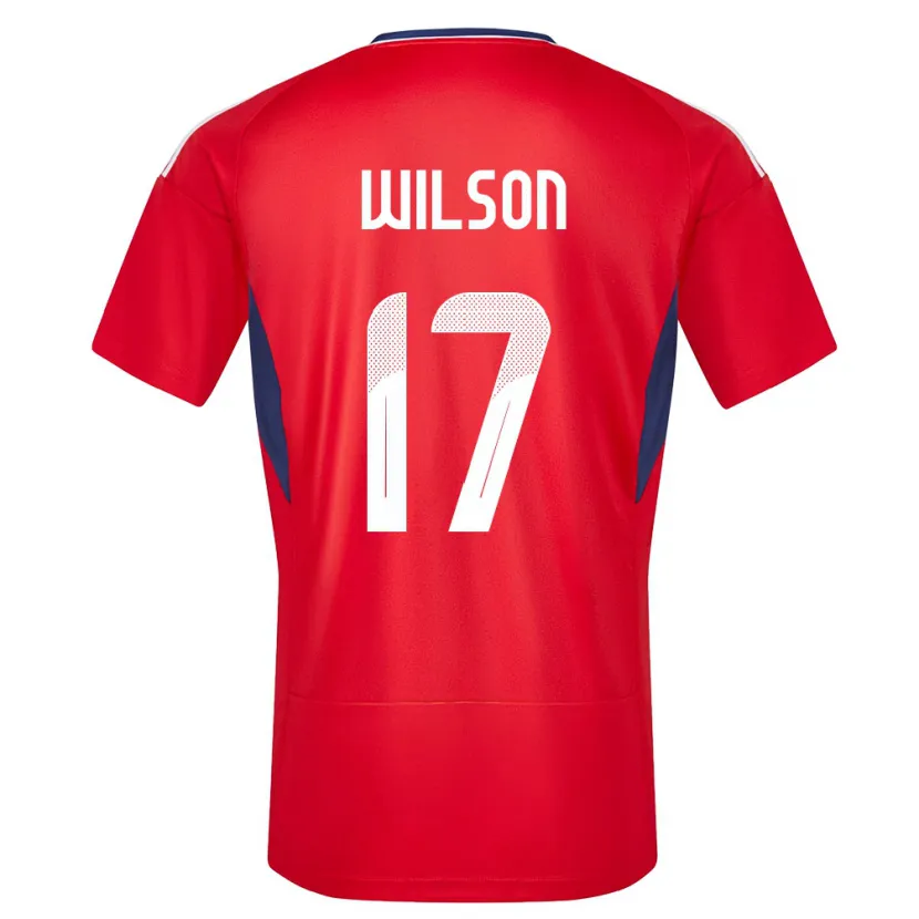 Danxen Damen Costa Rica Roan Wilson #17 Rot Heimtrikot Trikot 24-26 T-Shirt Schweiz