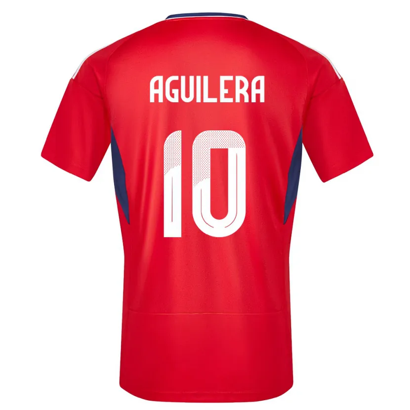 Danxen Damen Costa Rica Brandon Aguilera #10 Rot Heimtrikot Trikot 24-26 T-Shirt Schweiz