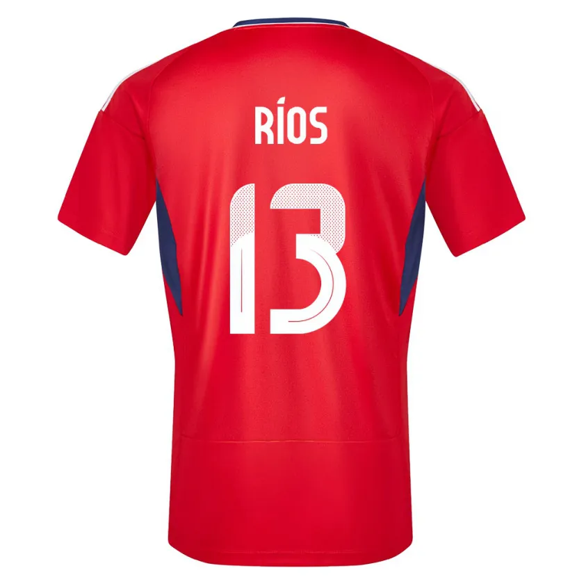 Danxen Damen Costa Rica Keral Rios #13 Rot Heimtrikot Trikot 24-26 T-Shirt Schweiz