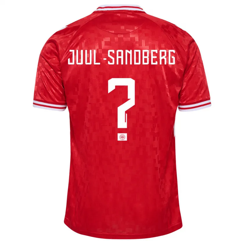 Danxen Damen Dänemark Nikolaj Juul-Sandberg #0 Rot Heimtrikot Trikot 24-26 T-Shirt Schweiz
