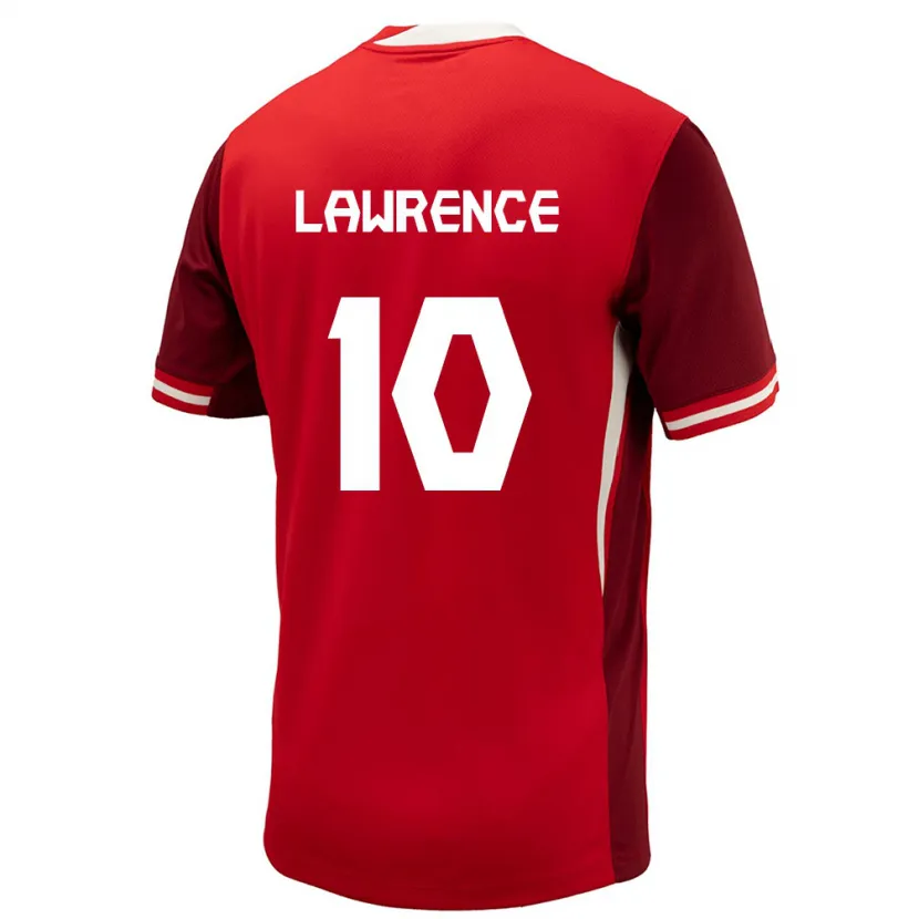 Danxen Damen Kanada Ashley Lawrence #10 Rot Heimtrikot Trikot 24-26 T-Shirt Schweiz