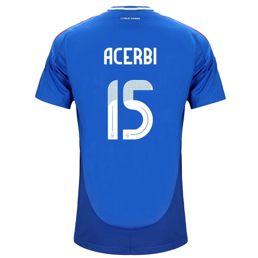 Danxen Damen Italien Francesco Acerbi #15 Blau Heimtrikot Trikot 24-26 T-Shirt Schweiz