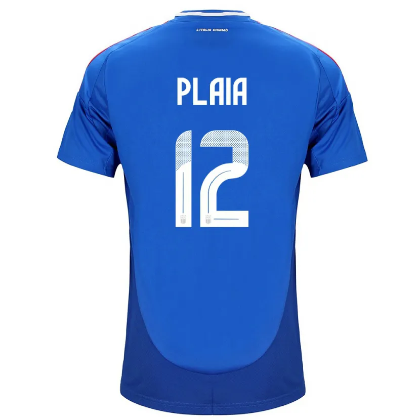 Danxen Damen Italien Francesco Plaia #12 Blau Heimtrikot Trikot 24-26 T-Shirt Schweiz
