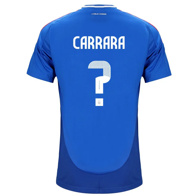 Danxen Damen Italien Cristian Carrara #0 Blau Heimtrikot Trikot 24-26 T-Shirt Schweiz