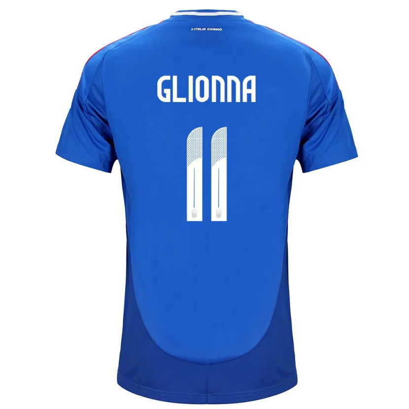 Danxen Damen Italien Benedetta Glionna #11 Blau Heimtrikot Trikot 24-26 T-Shirt Schweiz