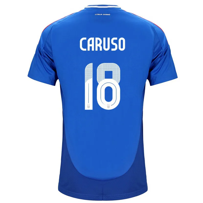 Danxen Damen Italien Arianna Caruso #18 Blau Heimtrikot Trikot 24-26 T-Shirt Schweiz