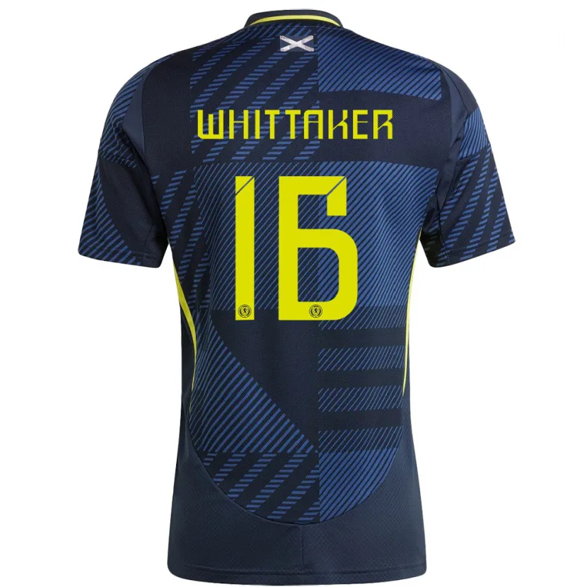 Danxen Damen Schottland Rory Whittaker #16 Dunkelblau Heimtrikot Trikot 24-26 T-Shirt Schweiz