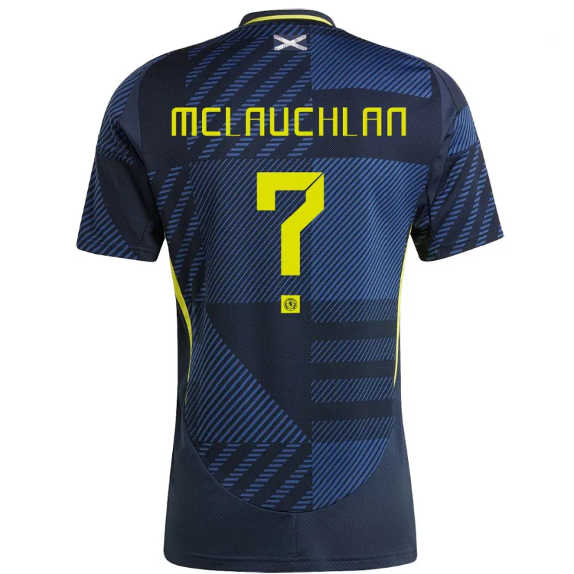 Danxen Damen Schottland Rachel Mclauchlan #0 Dunkelblau Heimtrikot Trikot 24-26 T-Shirt Schweiz