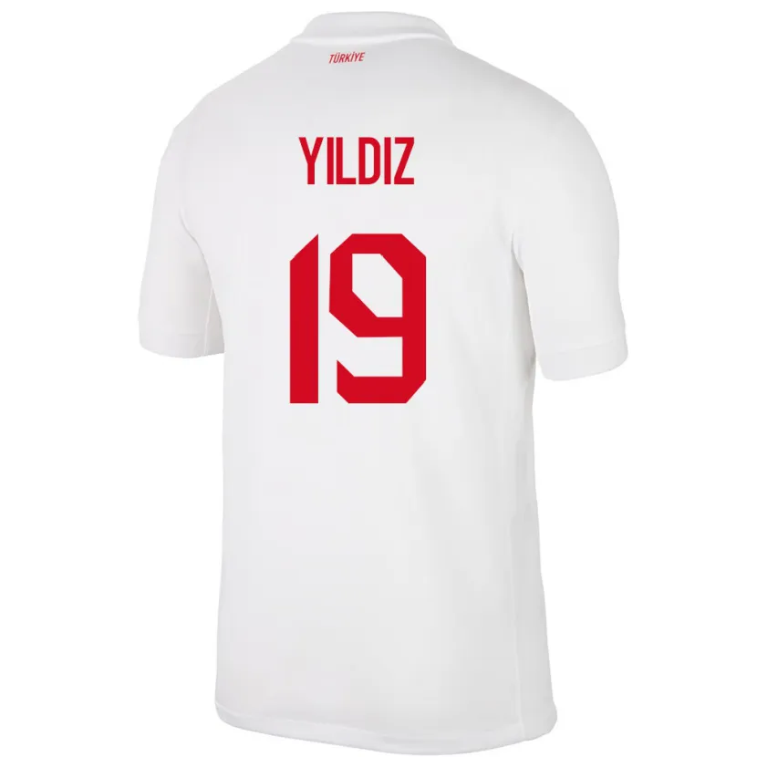 Danxen Damen Türkei Kenan Yıldız #19 Weiß Heimtrikot Trikot 24-26 T-Shirt Schweiz