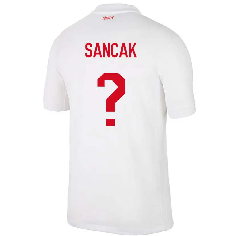 Danxen Damen Türkei Tolga Sancak #0 Weiß Heimtrikot Trikot 24-26 T-Shirt Schweiz