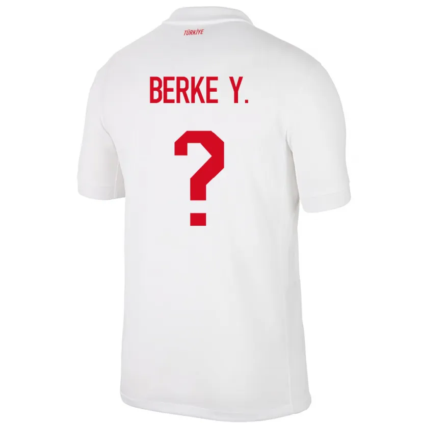 Danxen Damen Türkei Berke Yıldırım #0 Weiß Heimtrikot Trikot 24-26 T-Shirt Schweiz