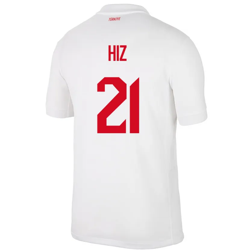 Danxen Damen Türkei Gülbin Hız #21 Weiß Heimtrikot Trikot 24-26 T-Shirt Schweiz