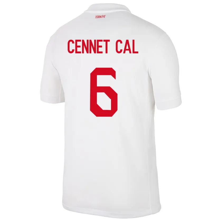 Danxen Damen Türkei Meryem Cennet Çal #6 Weiß Heimtrikot Trikot 24-26 T-Shirt Schweiz