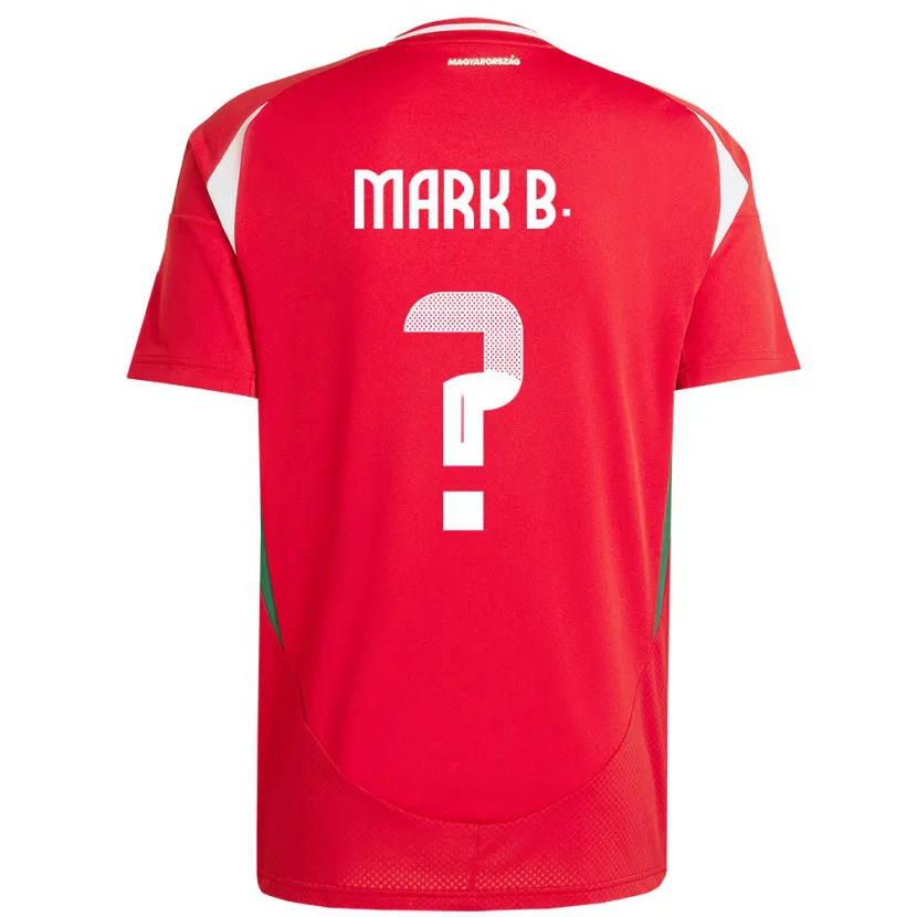 Danxen Damen Ungarn Márk Balogh #0 Rot Heimtrikot Trikot 24-26 T-Shirt Schweiz
