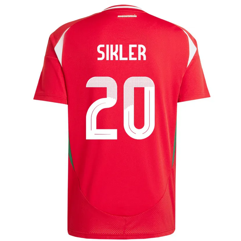 Danxen Damen Ungarn Kinga Sikler #20 Rot Heimtrikot Trikot 24-26 T-Shirt Schweiz