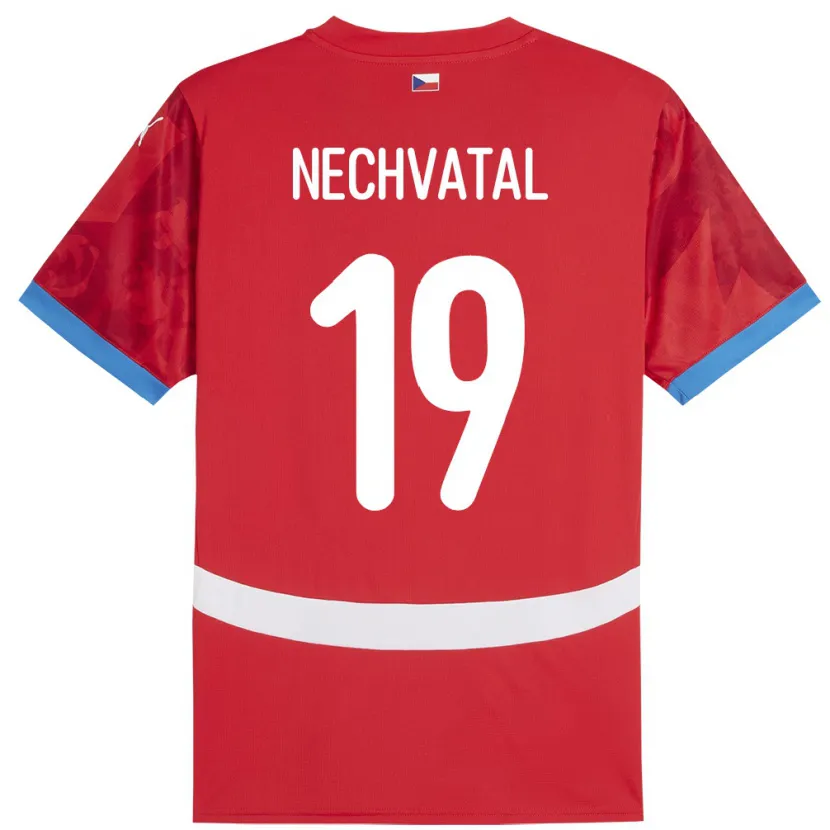 Danxen Damen Tschechien Matyas Nechvatal #19 Rot Heimtrikot Trikot 24-26 T-Shirt Schweiz