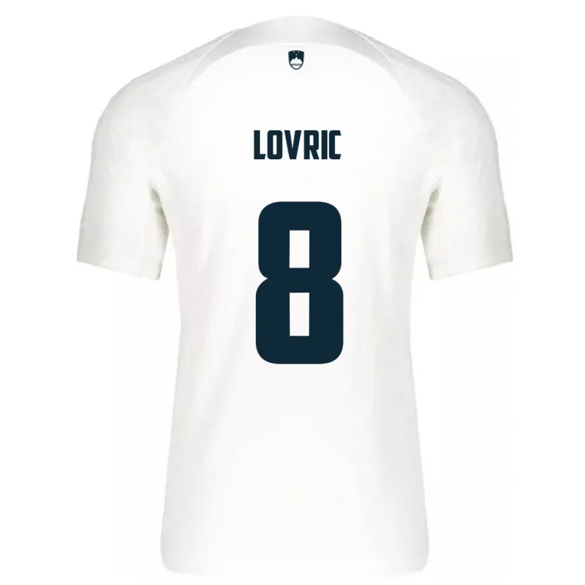 Danxen Damen Slowenien Sandi Lovric #8 Weiß Heimtrikot Trikot 24-26 T-Shirt Schweiz