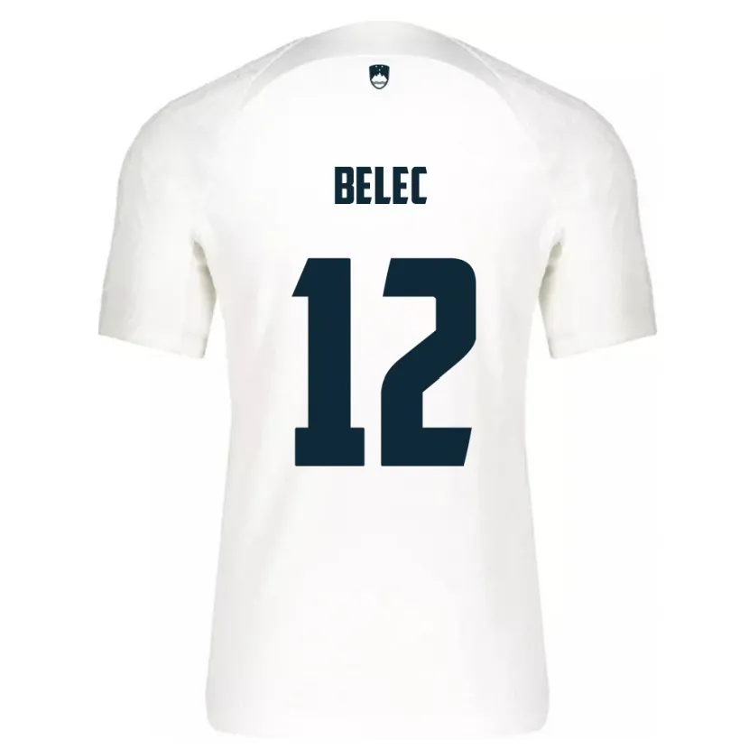 Danxen Damen Slowenien Vid Belec #12 Weiß Heimtrikot Trikot 24-26 T-Shirt Schweiz