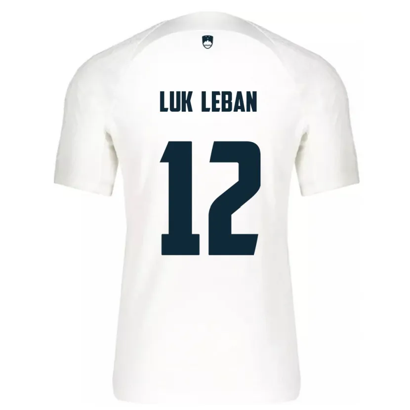 Danxen Damen Slowenien Zan Luk Leban #12 Weiß Heimtrikot Trikot 24-26 T-Shirt Schweiz