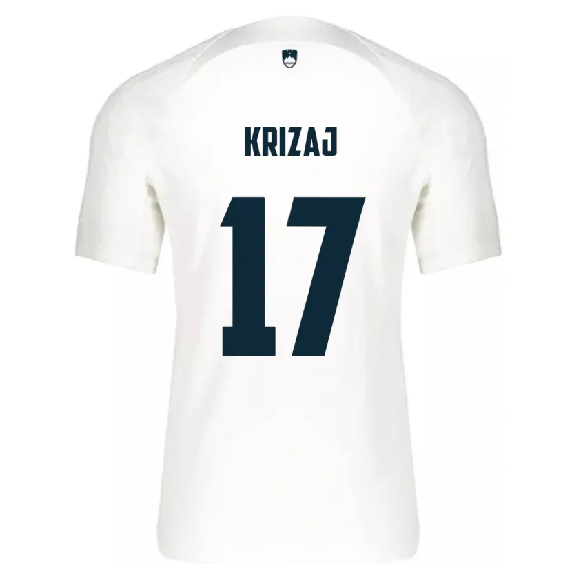 Danxen Damen Slowenien Izabela Križaj #17 Weiß Heimtrikot Trikot 24-26 T-Shirt Schweiz
