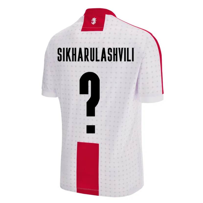 Danxen Damen Georgien Nika Sikharulashvili #0 Weiß Heimtrikot Trikot 24-26 T-Shirt Schweiz