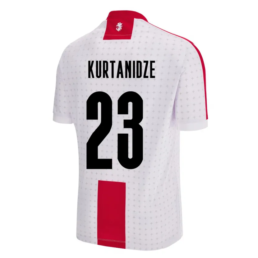 Danxen Damen Georgien Revaz Kurtanidze #23 Weiß Heimtrikot Trikot 24-26 T-Shirt Schweiz