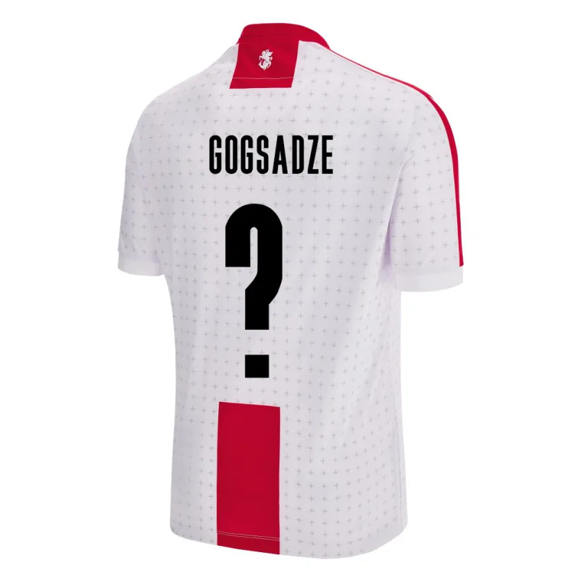Danxen Damen Georgien Giorgi Gogsadze #0 Weiß Heimtrikot Trikot 24-26 T-Shirt Schweiz